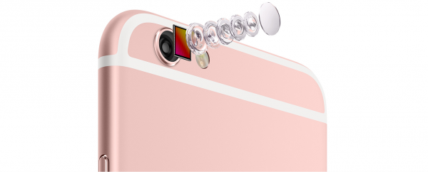 iphone 6s使用1200萬(wàn)像素鏡頭