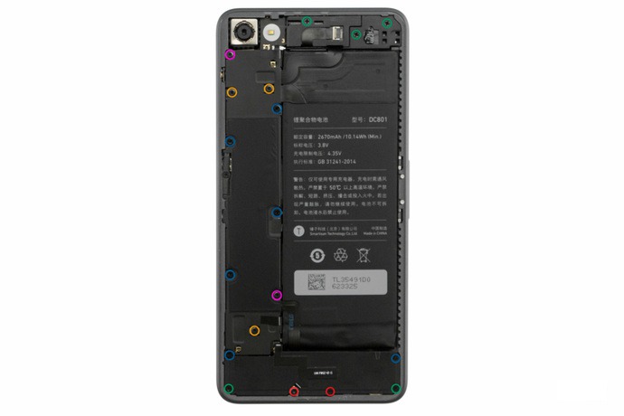 拆解錘子 T2【Smartisan T2】