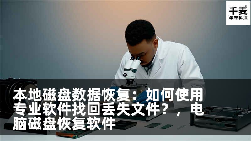 本地磁盤數(shù)據(jù)恢復(fù)：如何使用專業(yè)軟件找回丟失文件？，電腦磁盤恢復(fù)軟件