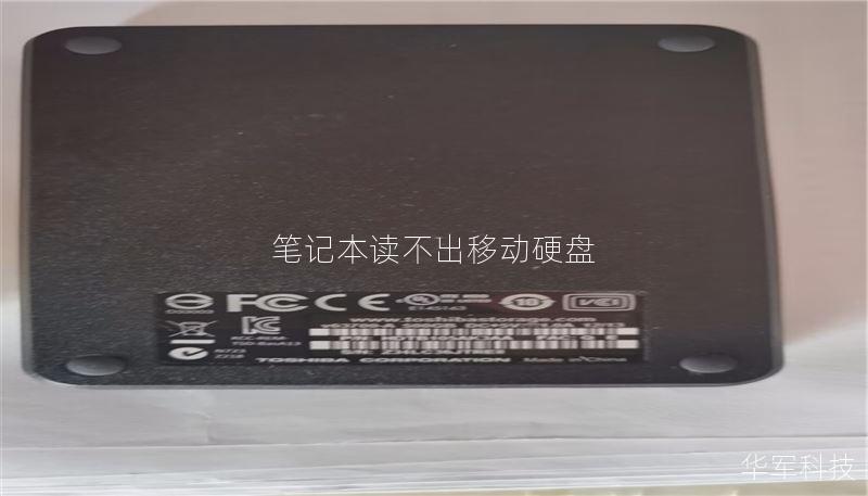 筆記本讀不出移動硬盤